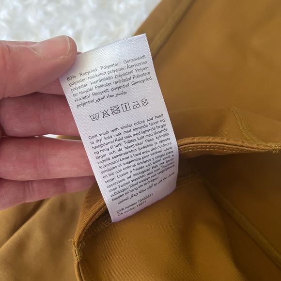 Girlfriend Collective chartreuse yoga leggings size medium - Picture 5 of 13